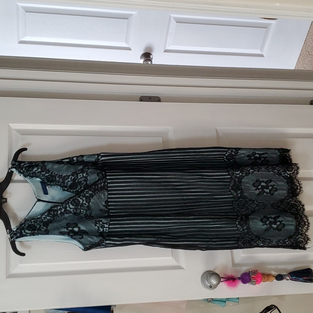 Mario Balthazar Black Lace Dress